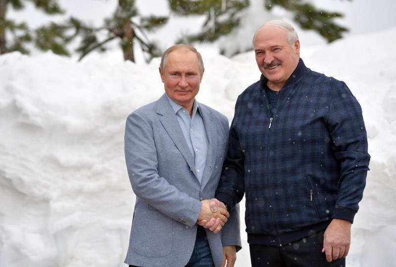 Путин позитивно оценил итоги встречи с Лукашенко