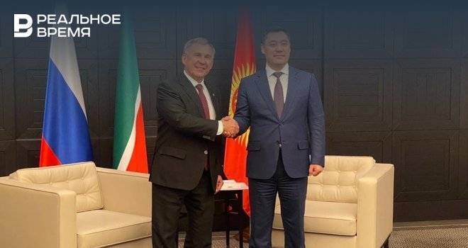 Минниханов пригласил в Татарстан нового президента Киргизии