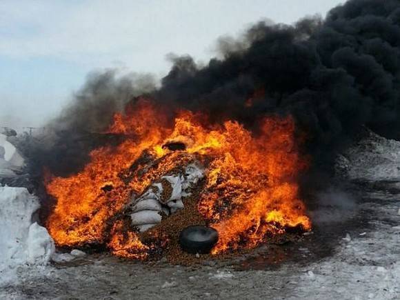 «Гори, но не сжигай!»: петербуржцы запустили флешмоб за отказ от мусоросжигания (видео)