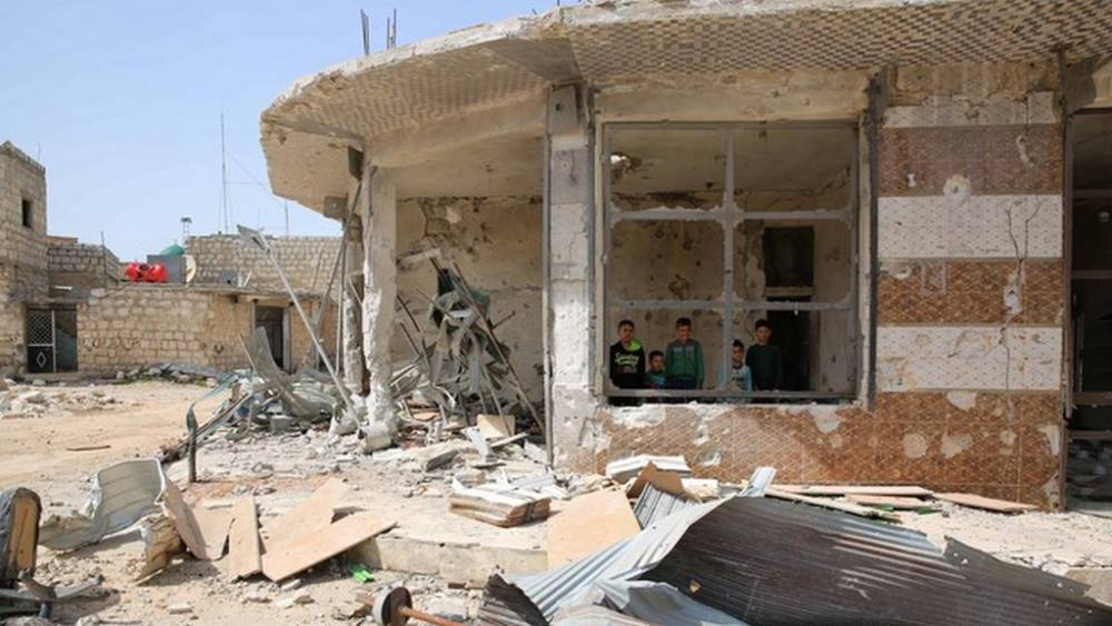 Террористы нанесли удар про пропускному пункту в сирийской провинции Идлиб