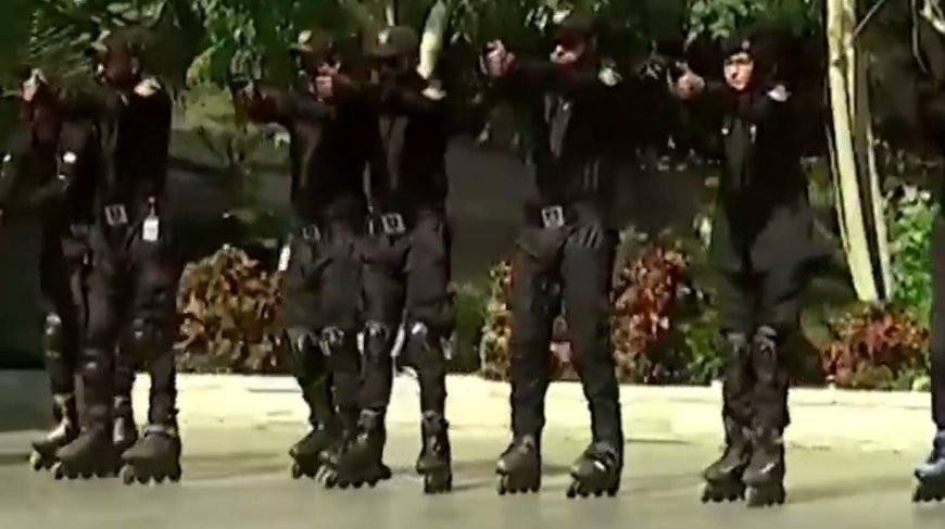 Полицейские в Пакистане будут на роликах ловить преступников (Видео)