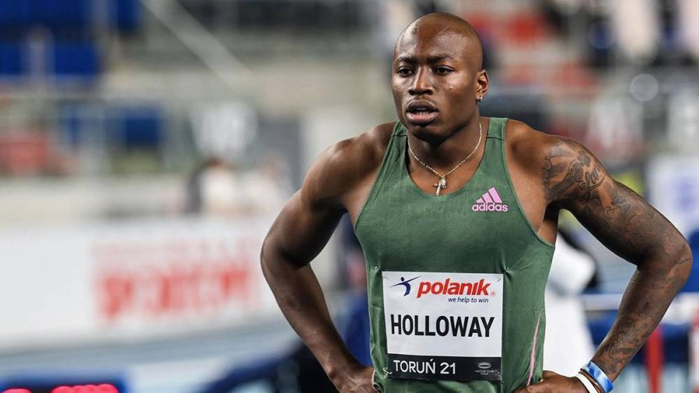 Американский бегун Холлоуэй установил мировой рекорд на дистанции в 60 метров: видео