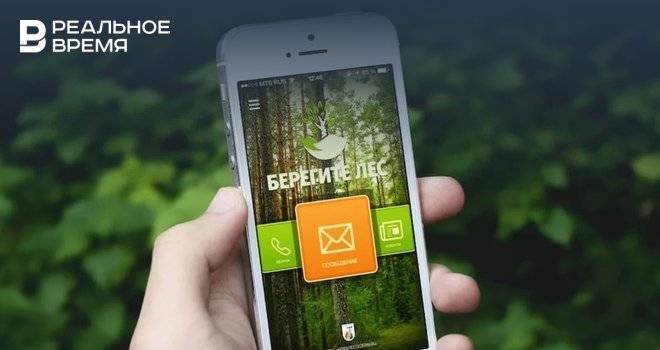 Татарстанцы смогут сообщать о происшествиях в лесу через специальное мобильное приложение
