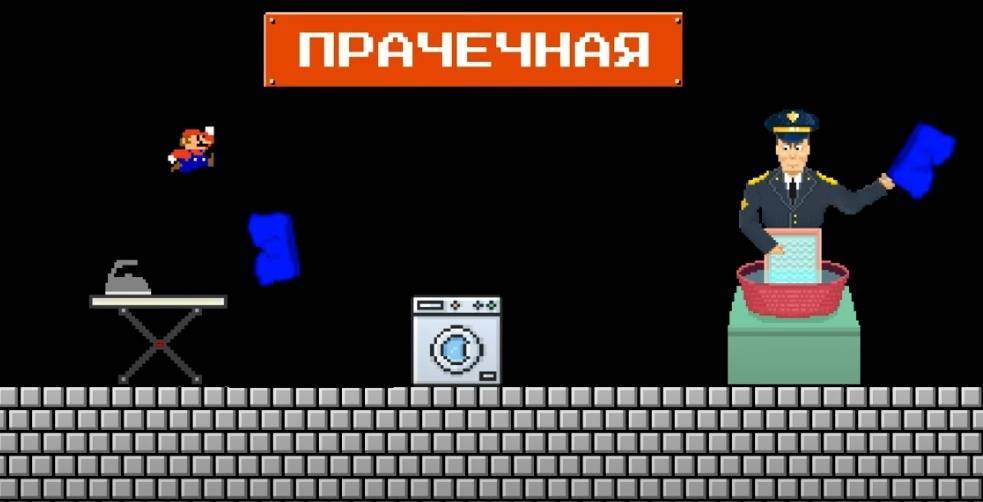 Расследование о «дворце Путина» скрестили с видеоигрой о Марио