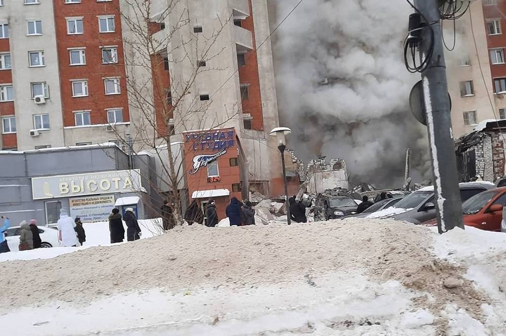 Названа предварительная причина взрыва в кафе в Нижнем Новгороде