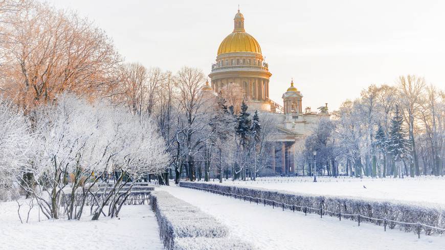 Зима в Петербурге стала самой холодной за пять лет