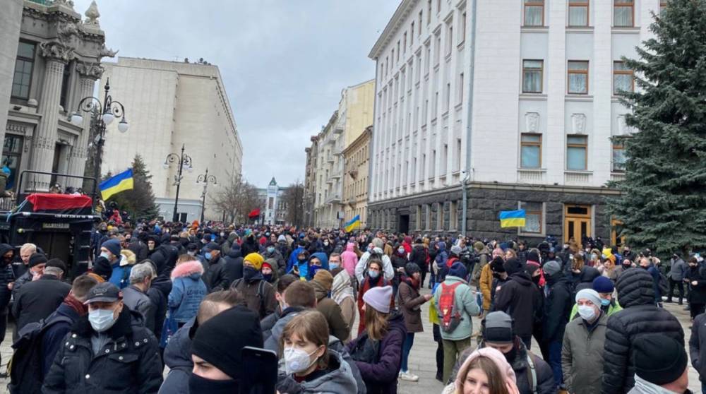 Акция в поддержку Стерненко: активисты озвучили свои требования
