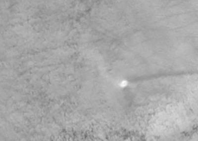 Роскосмос показал фото гигантских смерчей на поверхности Марса