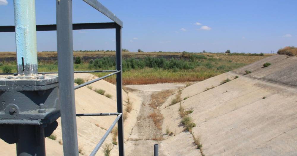 В аннексирована Крыму пересохли еще два водохранилища