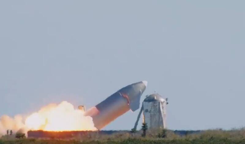 Прототип ракеты Илона Маска Starship снова взорвался при испытаниях