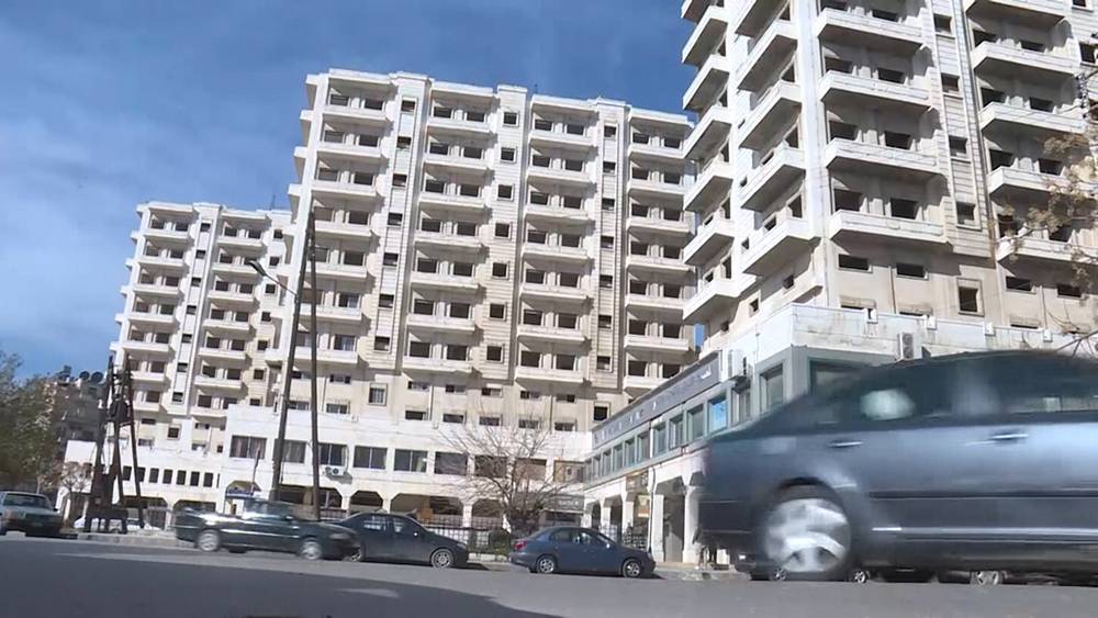 В центре Алеппо достраивают три жилые многоэтажки
