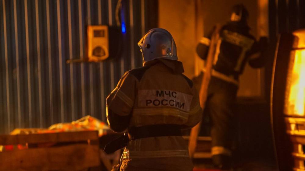 Пожар начался в Научно-исследовательском кинофотоинституте в Москве
