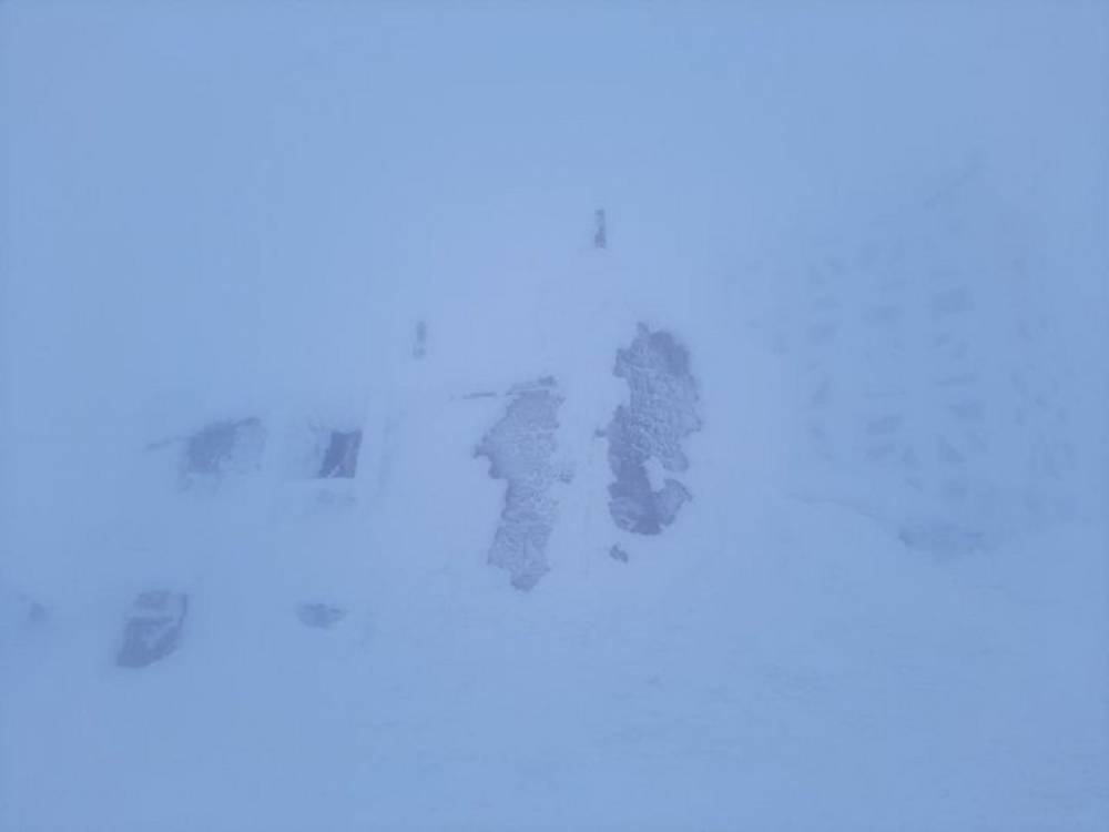 Все в снегу, видимости почти нет: какая погода в Карпатах – фото