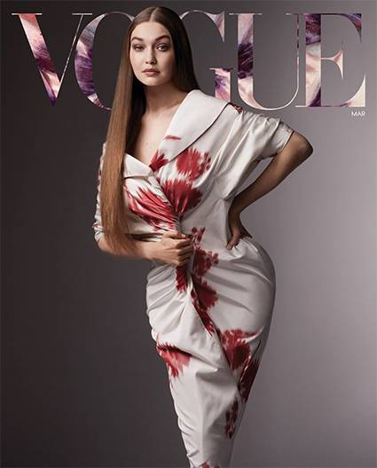Джиджи Хадид снялась для Vogue и рассказала о 14-часовых домашних родах