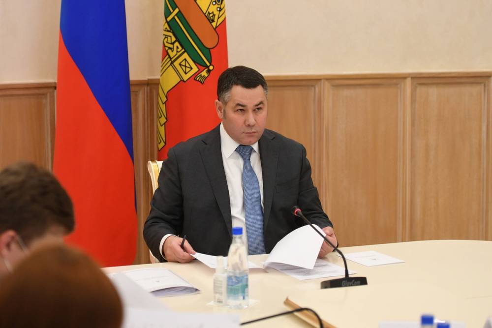 Губернатор Тверской области провел заседание, посвященное строительству станции у Ржевского мемориала
