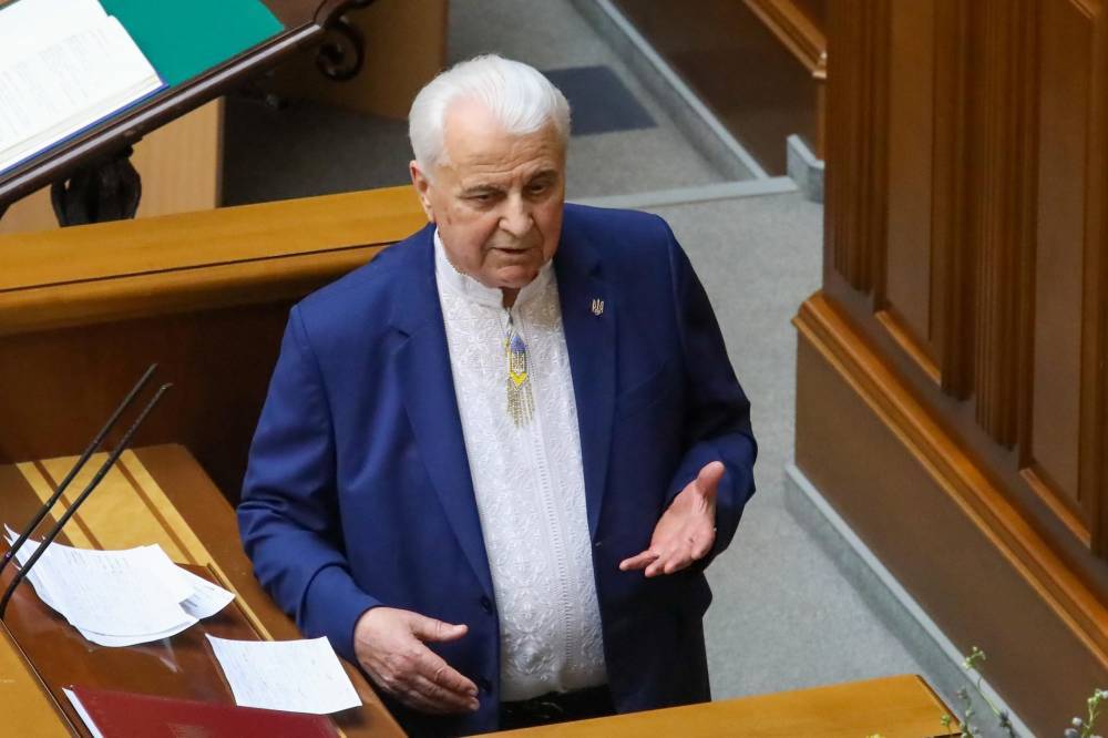 «Слуги народа» ответили Кравчуку на его предложение о референдуме