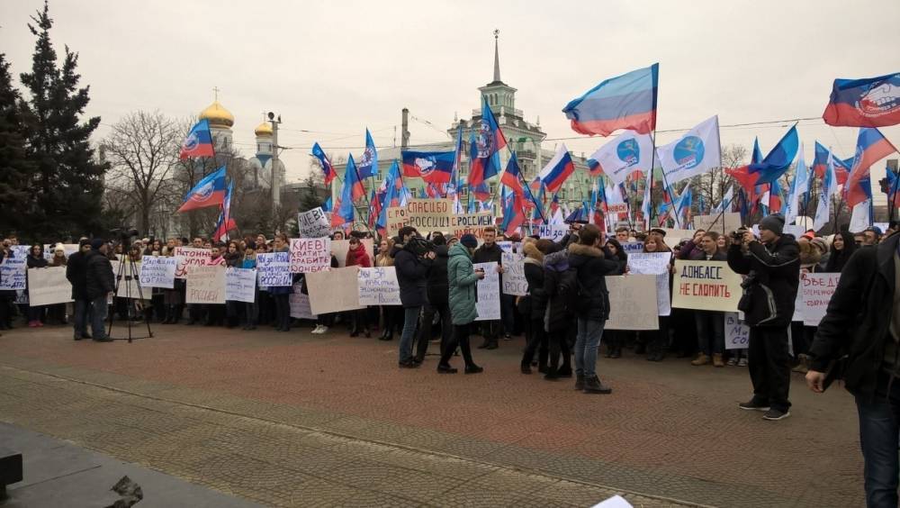 Жители Луганской области возмущены произволом ВСУ