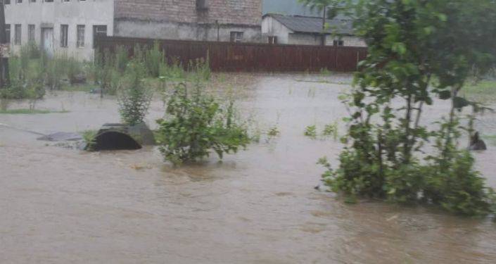 На западе Грузии дожди вызвали наводнение