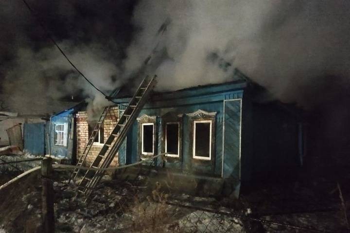 В Ивановской области ночной пожар оставил без крова семью