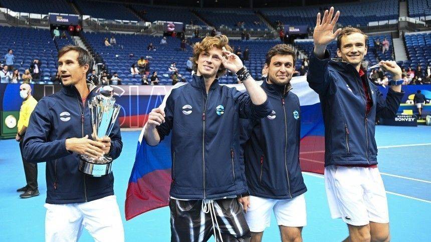 Теннисисты из России досрочно завоевали кубок ATP