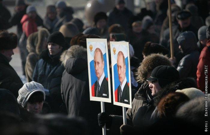 В Кремле открестились от массовых акций в поддержку президента