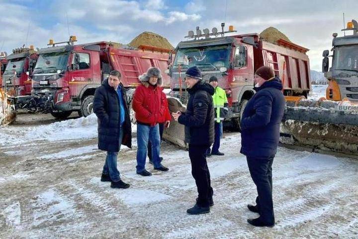 К уборке снега в Рязани привлекли частные комбинированные дорожные машины