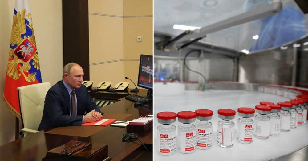 Путин: Россия лидирует в мире по созданию вакцин от COVID