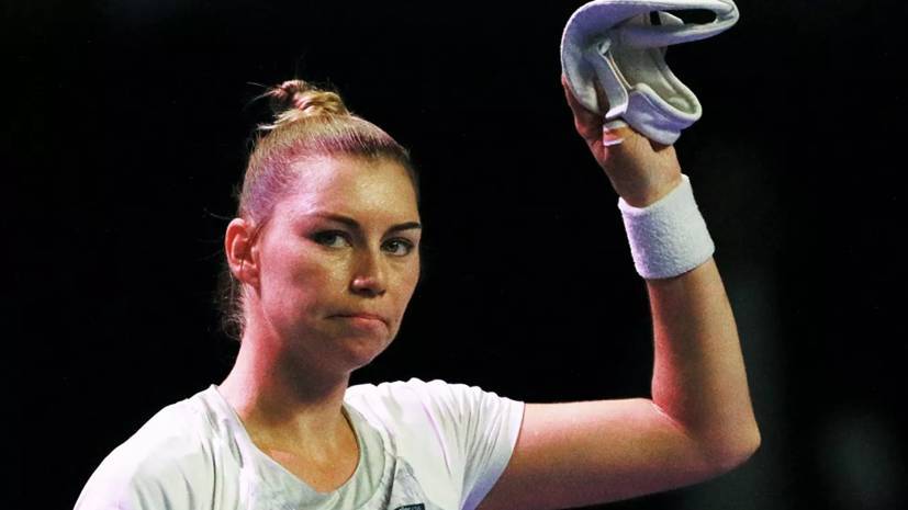 Звонарёва проиграла Рыбакиной на старте Australian Open