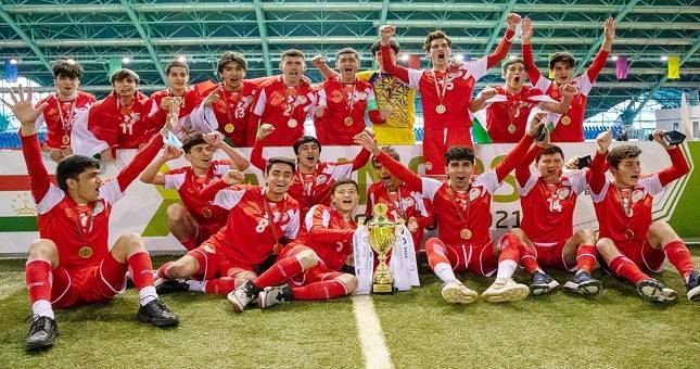 Юношеская сборная Таджикистана – победитель «Кубка развития-2021» в Минске