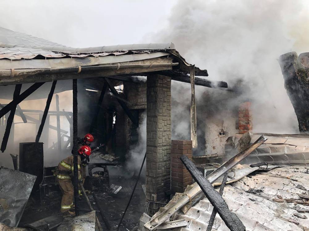 В сокрушительном пожаре на Львовщине погиб 50-летний мужчина: фото пожарища