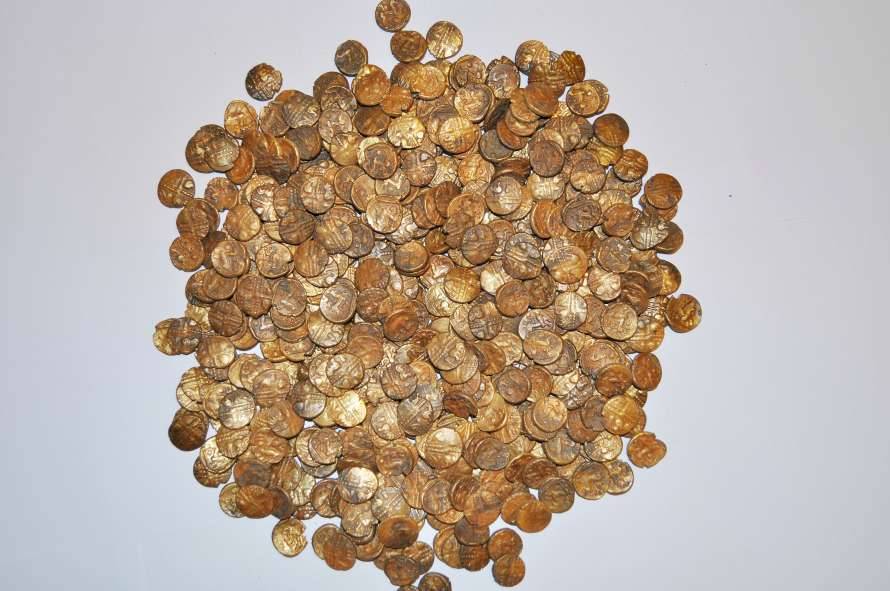 Орнитолог случайно обнаружил крупнейший клад золотых монет I века