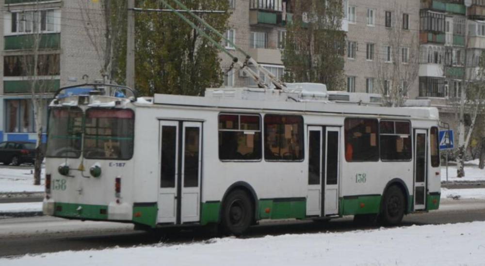 В Северодонецке временно изменено время отправления троллейбусов