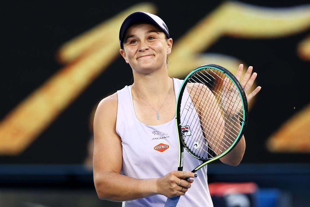 Барти всухую обыграла теннисистку из Черногории в матче Australian Open