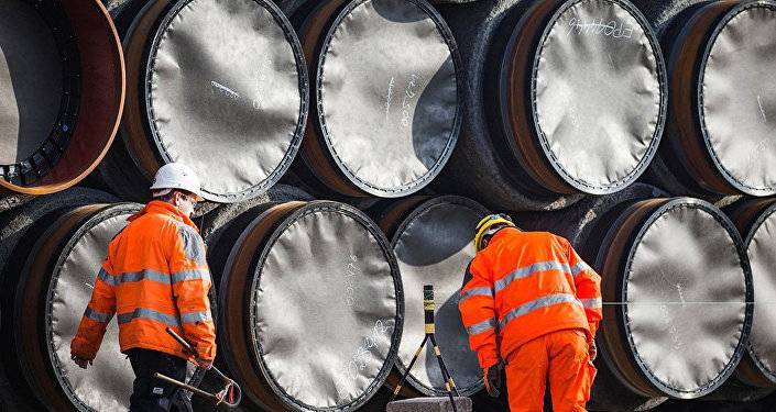 "Газпром" назвал сроки завершения строительства "Северного потока - 2" в водах Дании