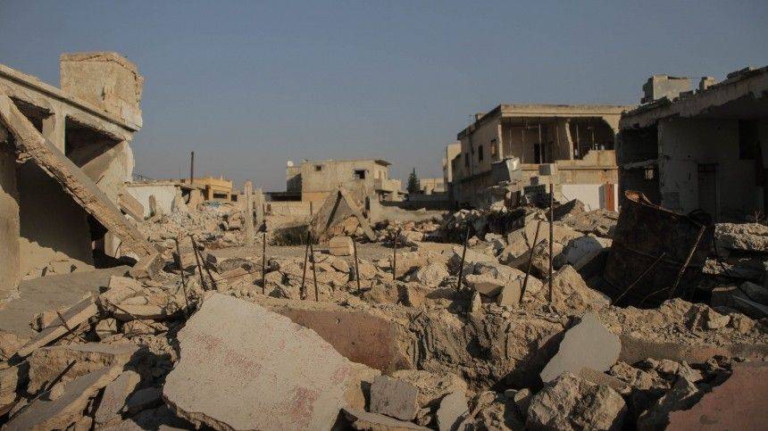 Российские военные уничтожили пещеру в Сирии, где боевики оборудовали госпиталь