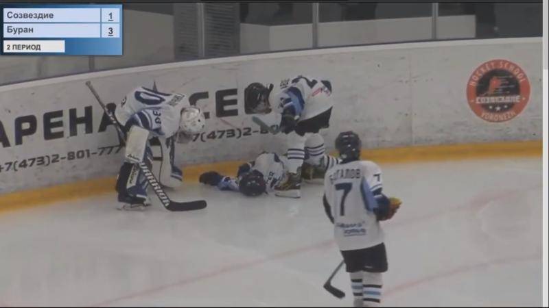 В реанимацию угодил 11-летний хоккеист после матча в Воронеже
