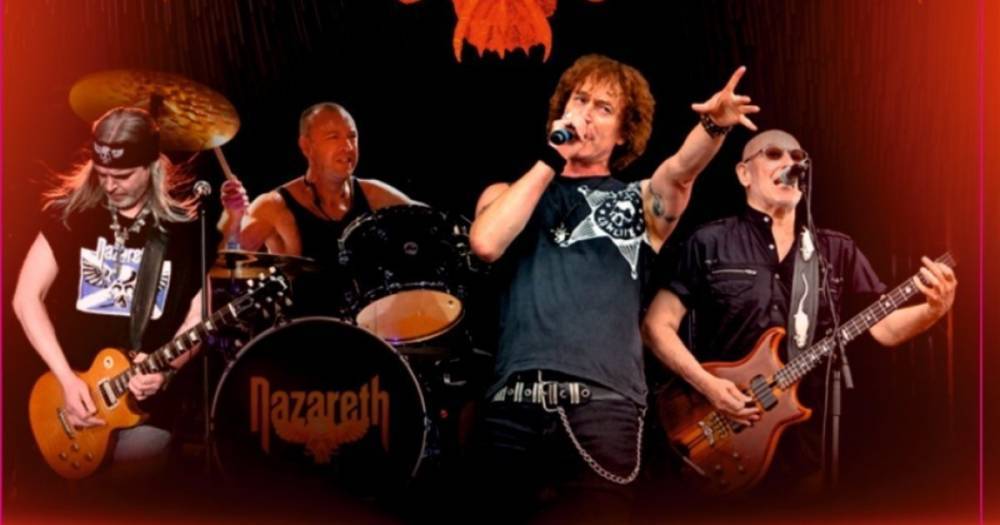 Легенды хард-рока и хэви-метала Nazareth выступят в "Янтарь-холле" осенью 2021 года