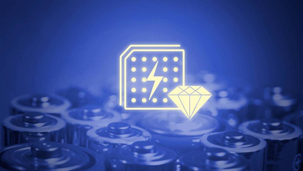 Японцы создают батарейки на искусственных алмазах, которые смогут работать сто лет