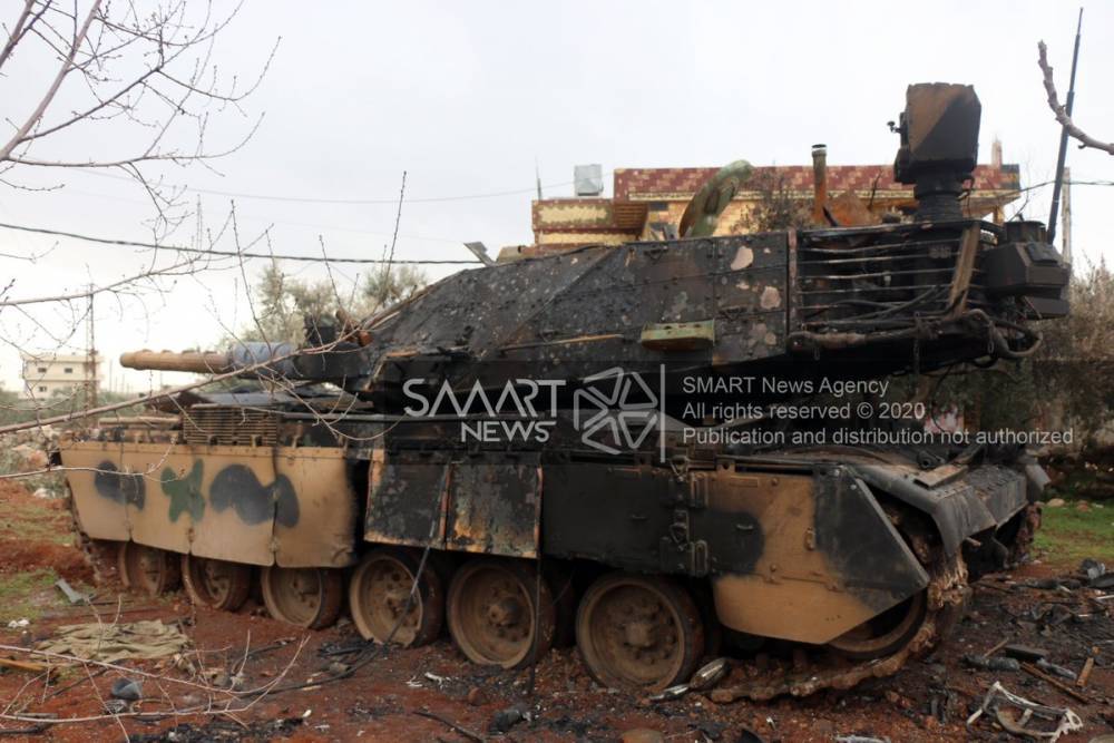 В Сирии российские танки Т-90 уничтожили более 20 турецких М60