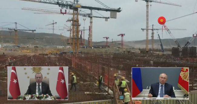 Президенты России и Турции дали старт возведению третьего блока АЭС «Аккую»