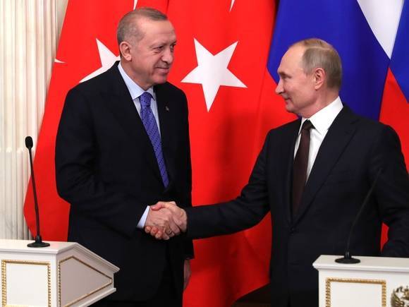 Путин и Эрдоган дали старт третьему блоку атомной электростанции «Аккую» и договорились встретиться без посторонних глаз