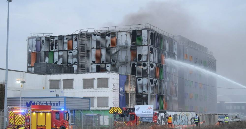 В Страсбурге сгорел дата-центр одного из крупнейших в Европе провайдеров