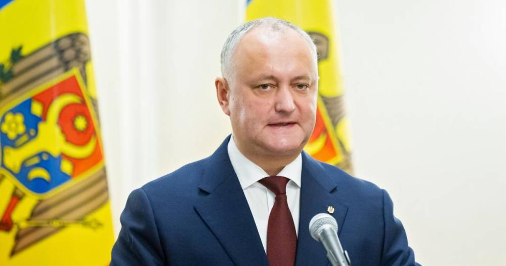 Додон заявил, что в будущем намерен занять пост премьера Молдавии