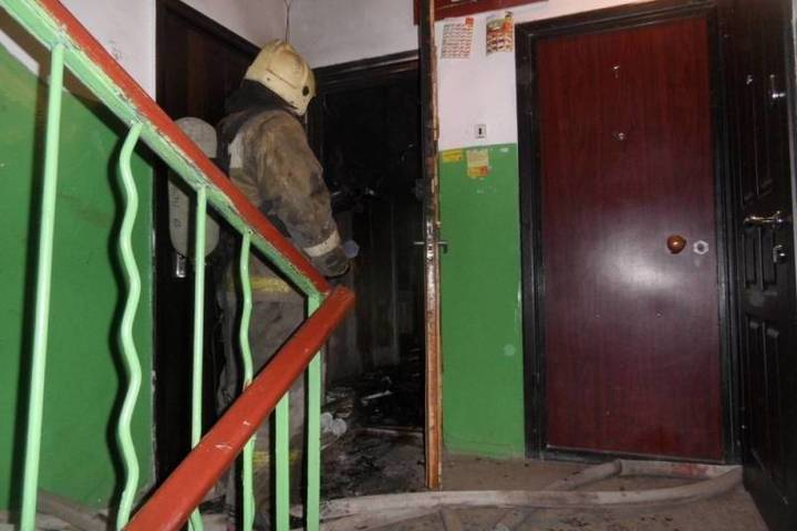 В Иванове, на Громобоя, сгорела квартира - есть пострадавший
