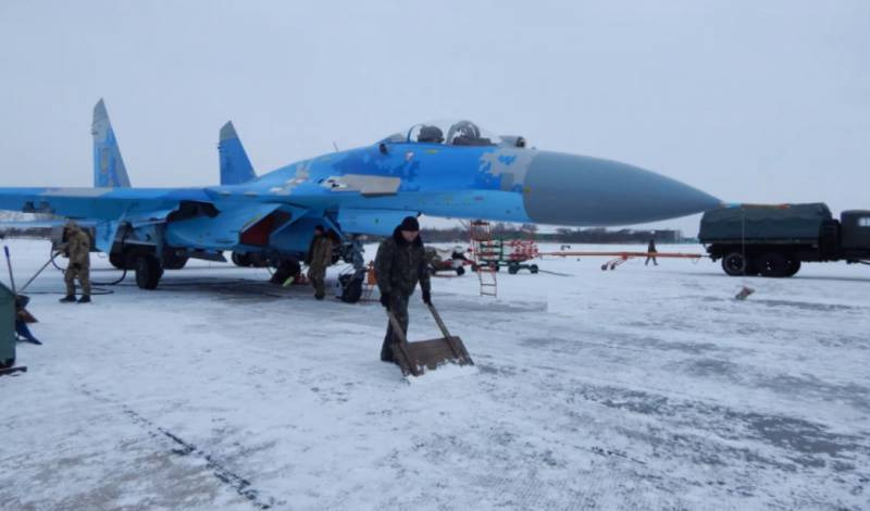 Пьяный офицер ВСУ протаранил украинский истребитель