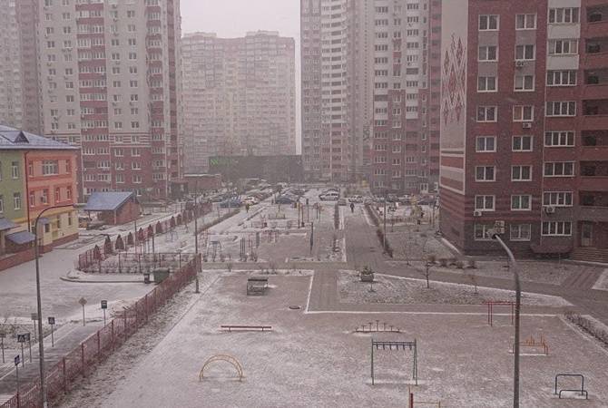 На Киев надвигается снежная буря: Кличко попросил сократить рабочий день