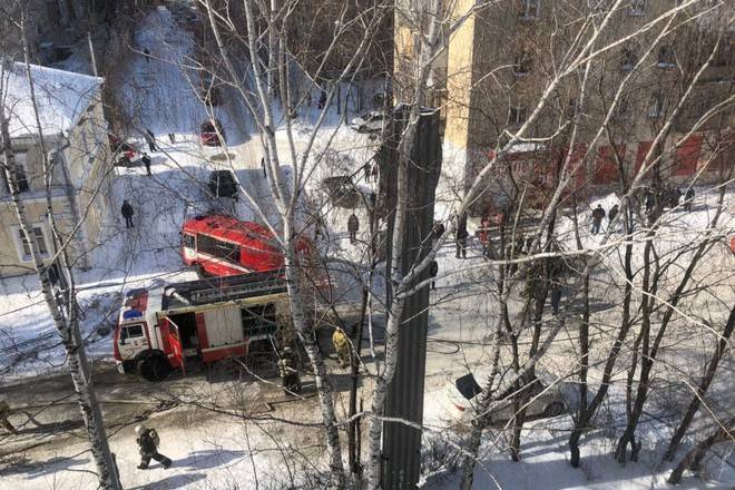 В Екатеринбурге при пожаре в здании НИИ погиб 63-летний мужчина