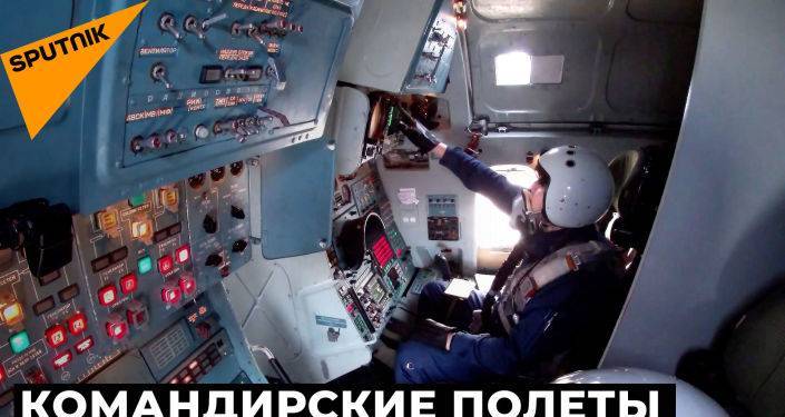 Командирские полеты: учения ракетоносцев Ту-160 на авиабазе Энгельс