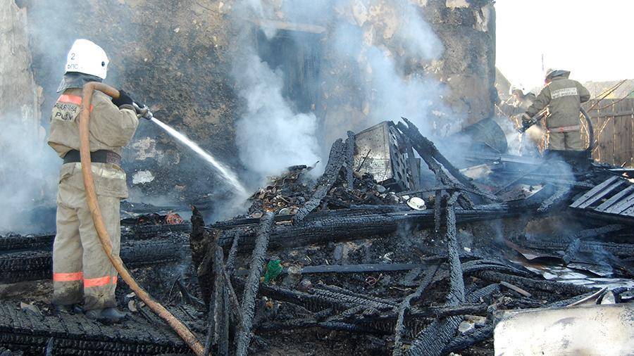 Два пенсионера погибли в результате пожара в доме в Забайкалье