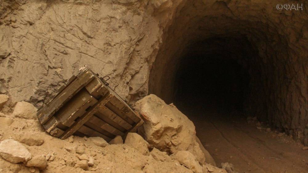Сирийская армия зачистила сеть подземных туннелей боевиков в Идлибе